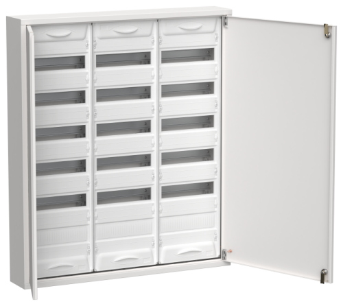 IEK TITAN 5 Корпус металлический ЩРн-216 (3х72) 960х830х140мм IP31 белый (две двери)  (TI5-50-N-3X072-31)