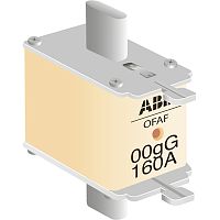 ABB Предохранитель OFAF00H160 160А тип gG габарит 00 500В (1SCA022627R1710)