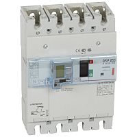 LEGRAND Выключатель автоматический дифференциального тока АВДТ DPX 250 4п 200А 36kA термомагнитный расцепитель (420258 )