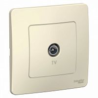 SCHNEIDER ELECTRIC BLANCA скрытой установки коннектор ТВ, молочный (BLNTS000012)