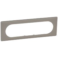 LEGRAND Рамка, 6/8 модулей, грэй перкаль (066726 )