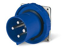 DKC Вилка панельная прямая IP67 63А 2P+E 250В (DIS2466393)