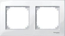 SCHNEIDER ELECTRIC M-Plan Рамка 2 поста белая (MTN515219 )