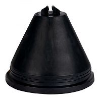 EKF Кровельный держатель прут 10мм c 1 фиксатором  (с бетоном) EKF PROxima (lp-d1000-101)