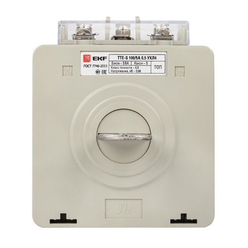 EKF Трансформатор тока ТТЕ-A-100/5А с клеммой напряжения класс точности 0,5  PROxima (tte-S-100) фото 2