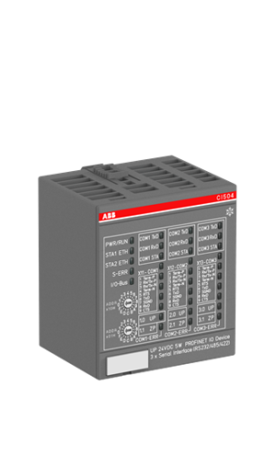 ABB Модуль интерфейсный, 3xRS232/RS485, CI504-PNIO-XC (1SAP421300R0001)