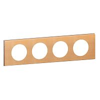 LEGRAND Рамка, четырехпостовая, клен (069214 )