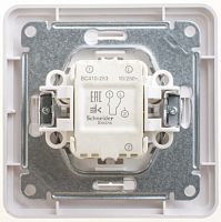 SCHNEIDER ELECTRIC W59 Выключатель двухклавишный, с механич. блокировкой для жалюзи, в сборе, белый (VS410-253-18)