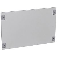 LEGRAND Панель лицевая сплошная металлическая с замком на 1/4 оборота XL3 800/4000 высота 400мм (20845 )