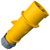 MENNEKES Вилка кабельная 32А 2Р+E IP44 AM-TOP (259)