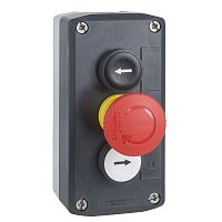 SCHNEIDER ELECTRIC Пост кнопочный 3 кнопки с возвратом (XALD328)