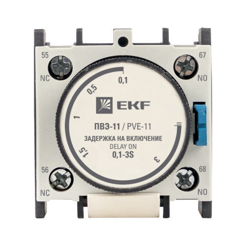 EKF Приставка выдержки времени включения ПВЭ-11 0.1-3сек NO+NC (ctr-st-11) фото 4 EKF Приставка выдержки времени включения ПВЭ-11 0.1-3сек NO+NC (ctr-st-11) фото 4