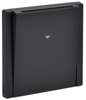 IEK FORTE&PIANO Выключатель карточный 30А FP143 черный  (FP-V11-0-10-1-K02)