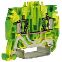 DKC HTE.2 зажим для заземления 2.5 кв.мм желто-зеленый (ZHT500-RET)