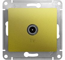 SCHNEIDER ELECTRIC Коннектор GLOSSA TV антенна механизм фисташковый (GSL001093)