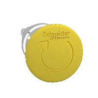SCHNEIDER ELECTRIC Головка кнопки поворотной желтая грибовидная ZB4BS55 (ZB4BS55)