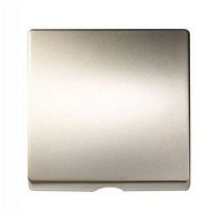 SIMON Накладка 2-х рядная с суппортами на 16 узких модулей, S82C, шампань - шампань (82851-34)