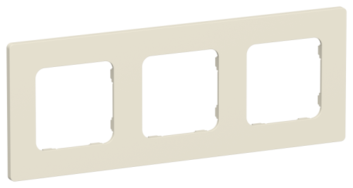 FLITE CLASSIC Рамка 3-местная л сливочный (FI-M32-32-20-K86)