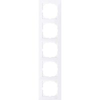 SCHNEIDER ELECTRIC M-Pure Рамка 5 постов бриллиантовый белый (MTN4050-3625)