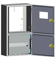 EKF Щит ЩУРн-3/12 два отсека  (БУР) 540х300х160 IP54 PROxima (mb54-3i)