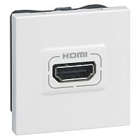 LEGRAND Mosaic Розетка аудио и видео HDMI белая (078768 )