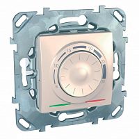 SCHNEIDER ELECTRIC UNICA Термостат электронный в рамку бежевый с     встроенным термодатчиком (MGU5.501.25ZD)