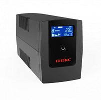 DKC ИБП Info LCD, 1500 ВА, IEC C13  (4), USB + RJ45 (INFOLCD1500I)