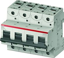 ABB Выключатель автоматический четырехполюсный 50А D S804C  (S804C D50)  (2CCS884001R0501)