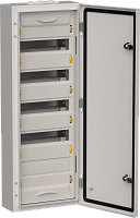 TITAN 5 Корпус металлический ЩРн-60 (1х60) 835х310х140 IP54 сер IEK