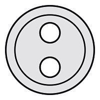 LEGRAND Celiane Лицевая панель розетки Banana 067312 титан (068531 )