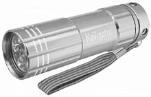 NAVIGATOR Фонарь светодиодный NPT-CM07-3АAA 9LED металл (94928) (17990)
