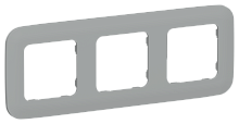 FLITE ARTISTIC Рамка 3-местная  серый (FI-M32-31-20-K03)