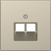 SCHNEIDER ELECTRIC Накладка центральная D-Life для розетки двойной RJ45 сахара SD (MTN4522-6033)