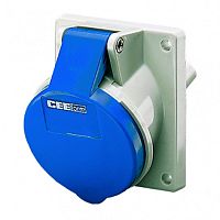 MENNEKES Розетка панельная 32А 2Р+E IP44 (1492)