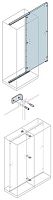 ABB Плата монтажная 2200x800  (2шт)+направляющие+соединитель (EA2316)