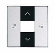 ABB Накладка контроллера фанкойлов free@home цвет серебристый алюминий (6220-0-0243)
