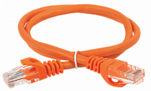 Патч-корд ITK категория 5е UTP 2 метр PVC оранжевый