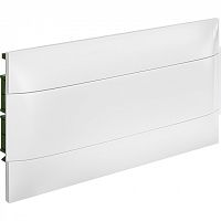 LEGRAND Practibox S Пластиковый щиток встраиваемый (в полые стены) 1X18 Белая дверь (137566)