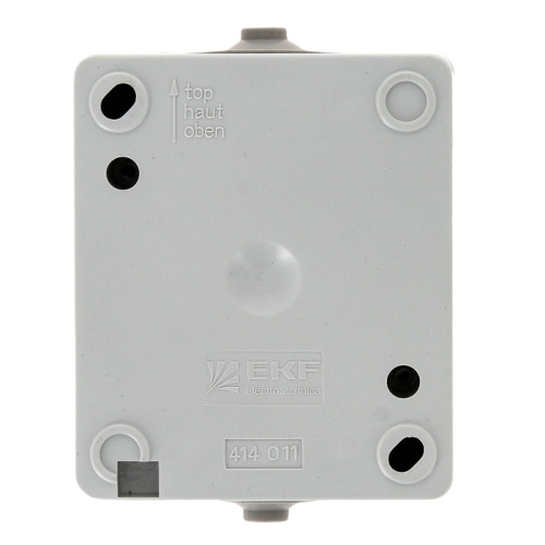 EKF Выключатель Венеция кнопочный 10А IP54 серый (EVV10-045-30-54) фото 2