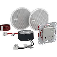 SCHNEIDER ELECTRIC Аудиосистема BLUETOOTH UNICA TOP алюминий (MGU70.566.30)