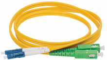 Шнур оптический коммутационный переходной (патч-корд) для одномодового кабеля (SM) 9/125 (OS2) SC/A