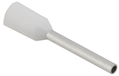 IEK Наконечник НШВИ 0,5-10 белый (100шт/упак)  (UGN11-D05-010-100)