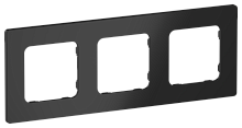 FLITE CLASSIC Рамка 3-местная  черный (FI-M32-32-20-K02)