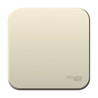 SCHNEIDER ELECTRIC Выключатель одноклавишный наружный BLАNCА  (cх.1) с самовозвратом, с изолирующей пластиной, 10А, мол (BLNCA101012)