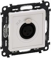 LEGRAND Valena LIFE. Розетка HDMI с предварительно подключенным разьемом. С лицевой панелью. Цвет Белый (753175 )