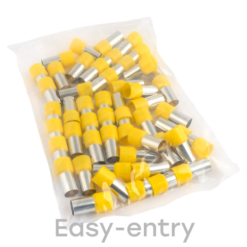 EKF Наконечник штыревой НШвИ 70.0-20 желтый  (50шт) (nhvi-70.0-20) фото 2