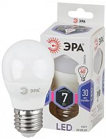 ЭРА Лампа светодиодная LEDP45-7W-860-E27 (диод,шар,7Вт,хол,E27) (Б0031402) ЭРА Лампа светодиодная LEDP45-7W-860-E27 (диод,шар,7Вт,хол,E27) (Б0031402)