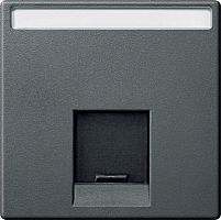 SCHNEIDER ELECTRIC Центральная плата для розетки антрацит (MTN465814)