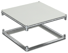 IEK FORMAT Крыша и основание (под фланец) 800х800мм  (FO-00-KOF-080-080)