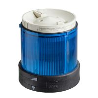 SCHNEIDER ELECTRIC Колонна световая XVB синяя 24В с рассеивателем света (XVBC2B6D)